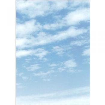Papel de Diseño Sigel A4 90 g/m² Motivo Nubes 100 Hojas
