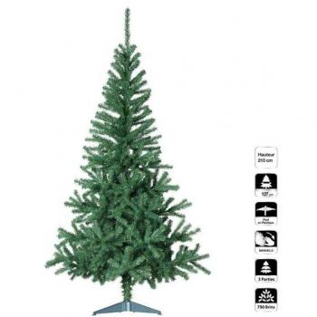 Árbol de Navidad Esencial Verde PVC 180cm
