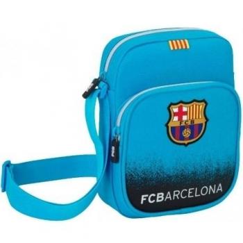 Safta Barça 3 Bolso Bandolera, Color Azul Turquesa