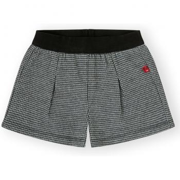 Short de bebé niña en gris con cuadros - Canada House