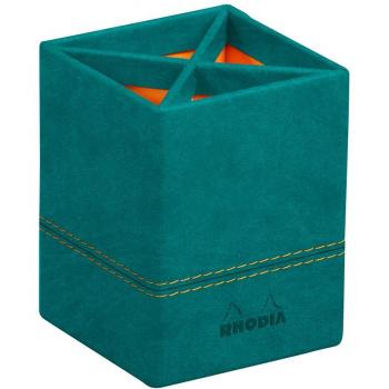 Rhodia 194532C - Cubilete - Rhodiarama - HomeOffice - Verde pavo real