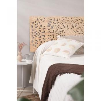 Cabecero Mandala Dala Madera Natural para camas de 160 y 150 cm
