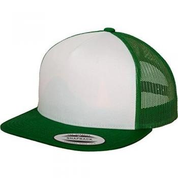 Classic Green/White Trucker Snapback Cap
