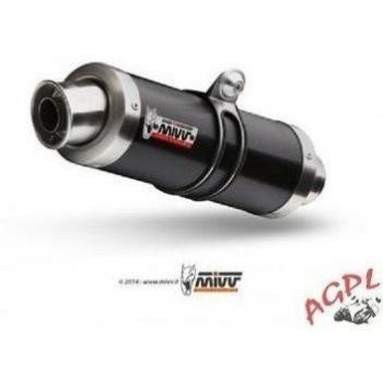 APRILIA 1000-04 RSV/08-TUONO-06/10--SILENCIADOR MIVV GP-STEEL BLACK MVA004LXB
