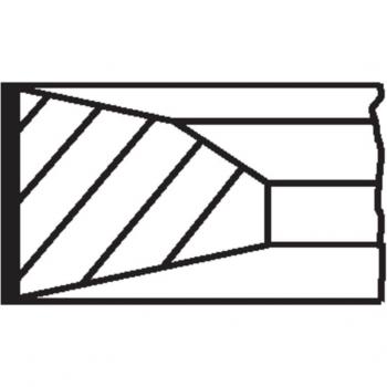 Juego de aros de pistón MAHLE ORIGINAL 213 RS 10103 0N0