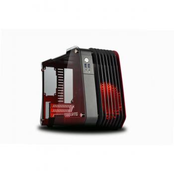 Enermax SteelWing ECB2010R Micro-Tower Negro, Rojo - Caja de ordenador