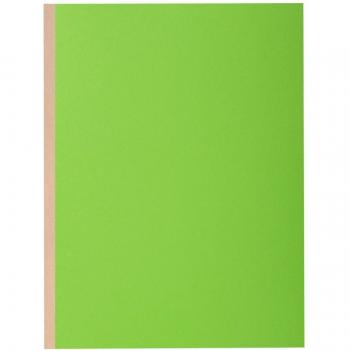 Exacompta 10 packs de 10 Subcarpetas con fuelle lomo de tela Rock's - Verde