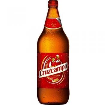 Cruzcampo botella cristal 1l 1 unidades