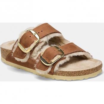 Sandalias planas Arizona de mujer con hebilla grande y suela ergonómica