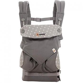 Ergobaby  - Mochila portabebés  360 gris lluvia