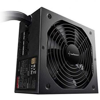 Sharkoon WPM Gold ZERO 550W - Fuente de Alimentación Semi Modular, Negro