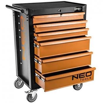 Neo 84 – 221 6 cajones Armario de herramientas – naranja negro