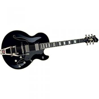 Guitarra Eléctrica Hollowbody Hagstrom Tremar HJ 500 BLK