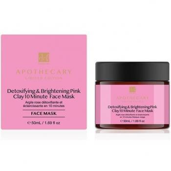 Dr Botanicals Detoxifying & Brightening Pink Clay 10 Minute Face Mask 50ml
