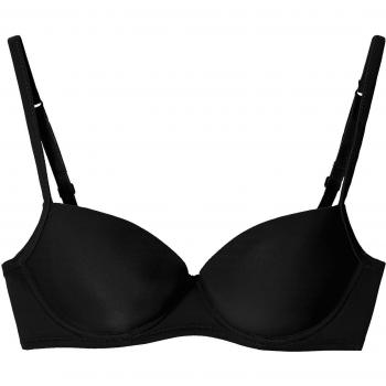 Sujetador Balconette de Microfibra Reciclada Tezenis Mujer Negro Tamaño 2D