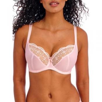 Freya Women's Hallie Plunge Underwire Bra - Pink Polyamide - Size 30F