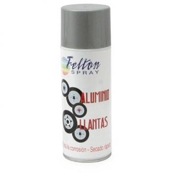Spray pintura Felton aluminio para llantas 400 ml