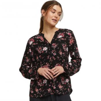 b.young Women's V-Neck Long Sleeve Blouse Bymmjoella 2