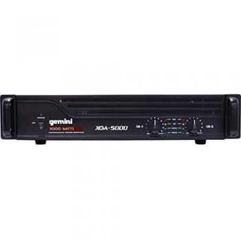 Amplificador PA Gemini XGA 5000 de 5000W Puenteable con Limitador IPP