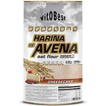 Harina de Avena Sabor Tarta de Queso 1Kg - VitoBest