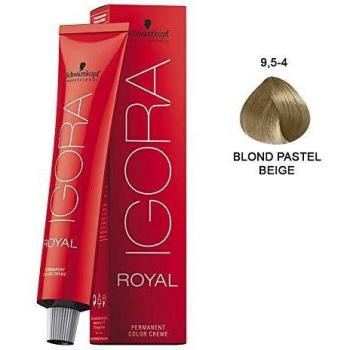 Igora Royal Permanent Hair Color 9.5-4 Pastel Beige 60 ml