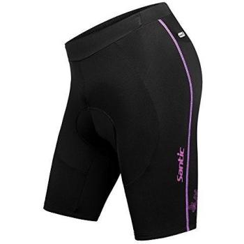 Santic Mujeres pantalones cortos de ciclista profesional de bicicleta