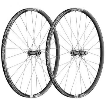 Rueda Delantera DT Swiss EX 1700 Spline 30, 29, Eje Pasante 15/110 mm BOOST, Disc Center Lock, Color Negro