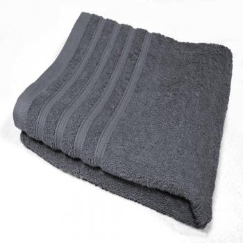 Douceur d'Intérieur - 1800480, Toalla Ducha, 70 X 130 Cm, Vitamine, Felpa 450G Liso, Gris