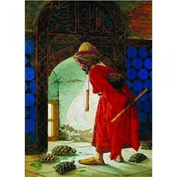 Puzzle Gold Osman Hamdi Bey: El Dresseur de Tortugas, 1000 Piezas
