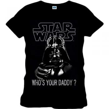 Tshirt homme Star Wars - Who's your daddy - Legend Icon - M, Noir