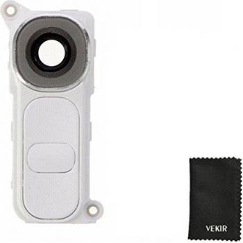 lente de la cámara cuadro de la carcasa de vidrio Mian con Power ON OFF Volumen ARRIBA ABAJO Compatible con LG G4 H810 H811 H815 H818 H819 VS986 VEKIR Retailverpackung