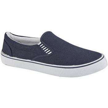 Dek Boys Gusset Casual Canvas Yachting Shoes
