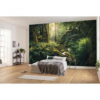 Papel pintado no tejido Catedral de Elfos Komar, 450x280 cm para salón y dormitorio