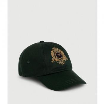 Gorra Hackett London Heritage Logo verde botella