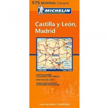 Mapa Regional Michelin Madrid y Castilla y León - 575
