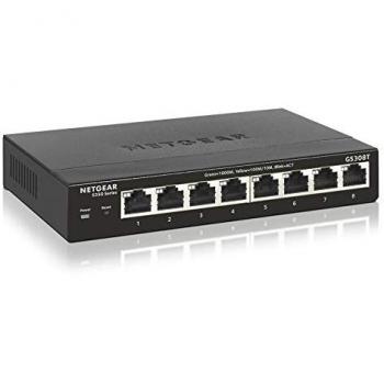 NETGEAR 8-Port Gigabit Ethernet Smart Switch