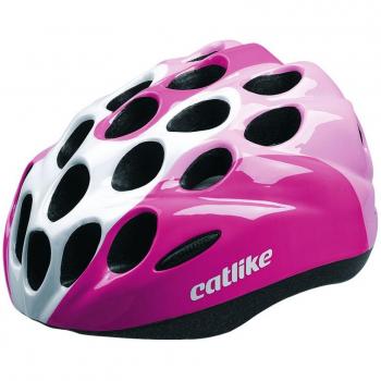 Catlike Kitten - Casco de ciclismo, color rosa/blanco brillo, talla MD