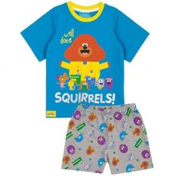 Conjunto de pijama corto de personaje Hey Duggee Boys Well Done Squirrels