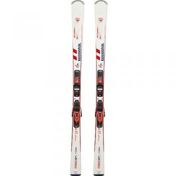 Pack de esquís alpinos Rossignol Forza 30° V-CA con fijaciones Xpress 11 GW B83, color blanco y naranja, talla 164