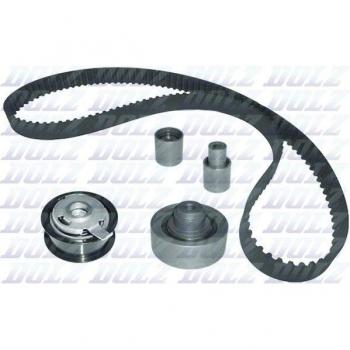 Kit de poleas con correa de distribución DOLZ SKD013