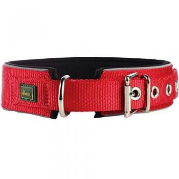 Hunter - Collar Neoprene Reflect Cuello, 68cm x 4.5cm x 2cm, Rojo