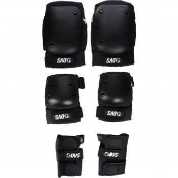 DVS Pro protección KEW almohadillas - adulto, color Negro - negro, tamaño large