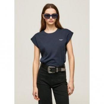 Camiseta sin mangas Bloom marino para mujer de Pepe Jeans