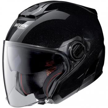 Casco Jet Nolan N40-5 Special N-COM Negro Brillante Talla L