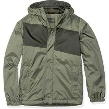 Marmot Boy's PreCip Eco Insulate Jkt Chaqueta, Niños, Crocodile/Rosin Green, Extra-Large