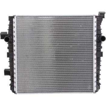 Radiador de refrigeración del motor y refrigerador de baja temperatura, aire de admisión NISSENS 65323