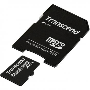 Transcend TS64GUSDXC10 - Tarjeta de Memoria MicroSDXC de 64 GB