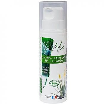 Pur Aloe - Gel hidratante orgánico con aloe vera nativo, 250 ml