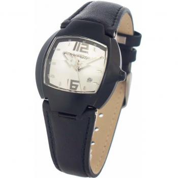 Chronotech Women's Quartz Analog Watch with Leather Strap CT7305L-05 (33mm)