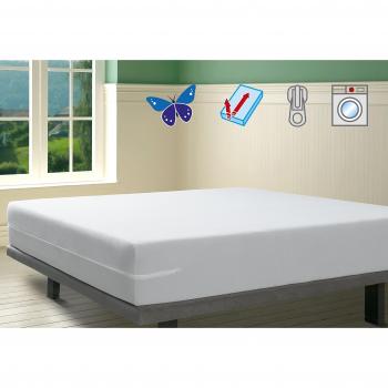 Savel Funda colchón rizo Microfibra 105 cm